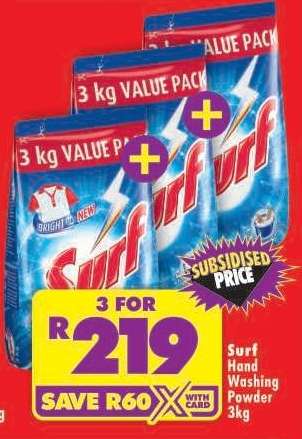 Surf Hand Washing Powder-3kg