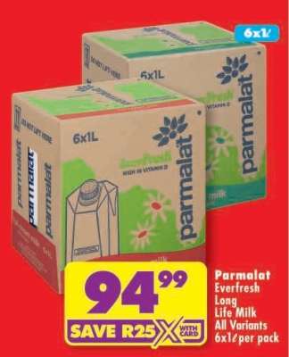 PARMALAT EVERFRESH LONG LIFE MILK