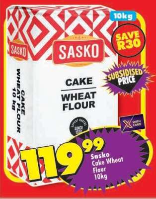 Sasko Cake Wheat Flour 10kg