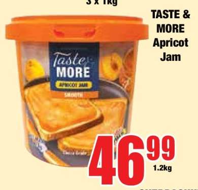 TASTE & MORE Apricot Jam