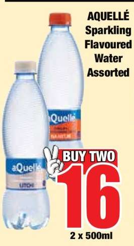 AQUELLÈ Sparkling Flavoured Water Assorted