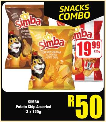 SIMBA Potato Chip Assorted