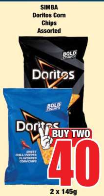 SIMBA Doritos Corn Chips Assorted
