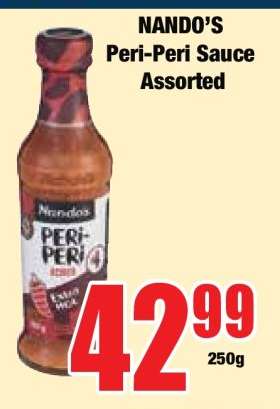 NANDO'S Peri-Peri Sauce Assorted