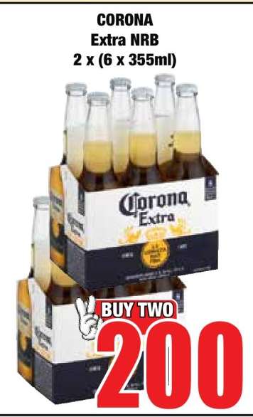 CORONA EXTRA NRB 2 X (6 X 355ML)
