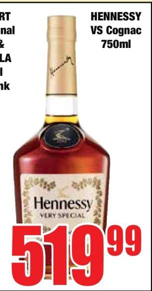 Hennessy VS Cognac-750ml