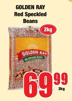 GOLDEN RAY Red Speckled Beans