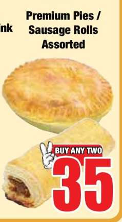 Premium Pies / Sausage Rolls Assorted