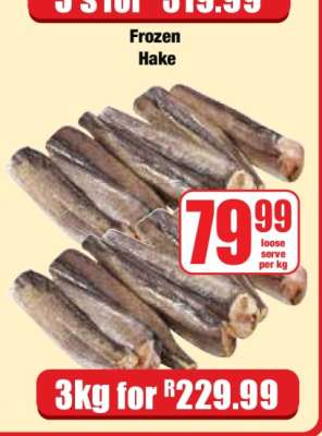 Frozen Hake