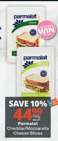 Parmalat Cheddar/Mozzarella Cheese Slices