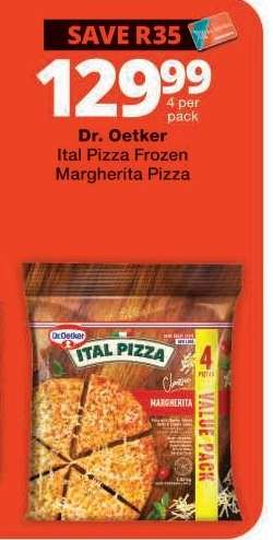 Dr. Oetker Ital Pizza Frozen Margherita Pizza