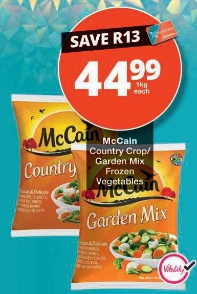 McCain Country Crop/Garden Mix Frozen Vegetables