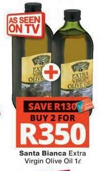 Santa Bianca Extra Virgin Olive Oil 1ℓ
