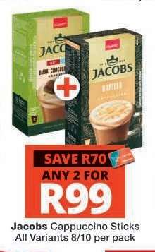 Jacobs Cappuccino Sticks