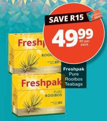 Freshpak Pure Rooibos Teabags