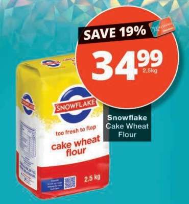 SNOWFLAKE CAKE WHEAT FLOUR