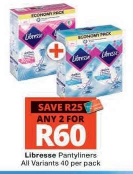 Libresse Pantyliners