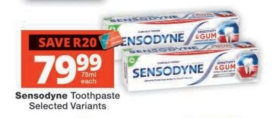 SENSODYNE TOOTHPASTE