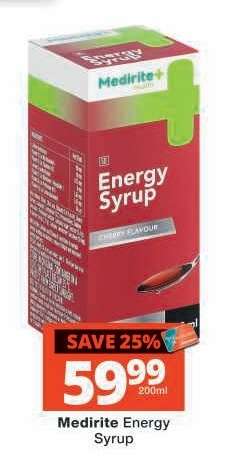Medirite Energy Syrup