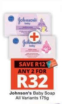 JOHNSON'S BABY SOAP
