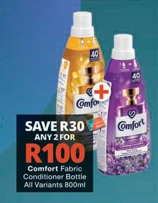 Comfort Fabric Conditioner Bottle