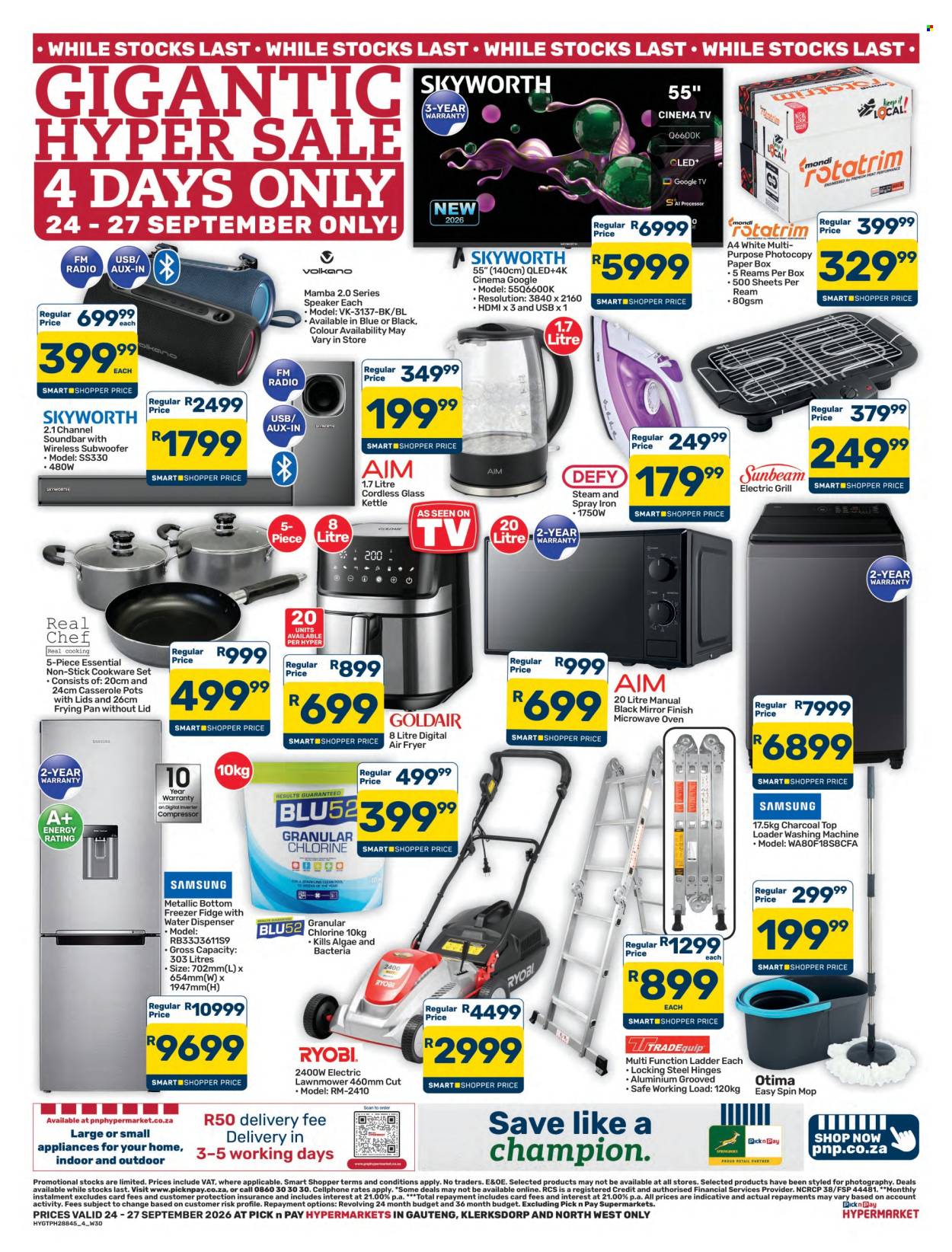 Pick n Pay Hypermarket specials - 09.24.2026 - 09.27.2026. Page 4