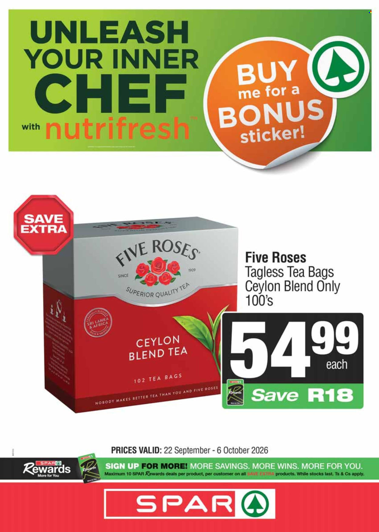 SPAR specials - 09.22.2026 - 10.06.2026. Page 1