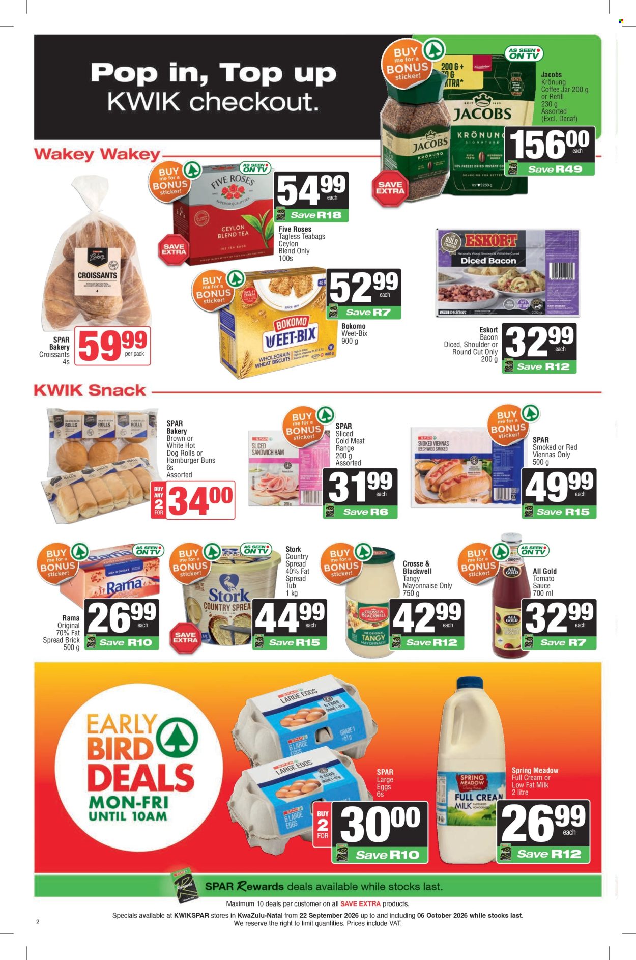 SPAR specials - 09.22.2026 - 10.06.2026. Page 2