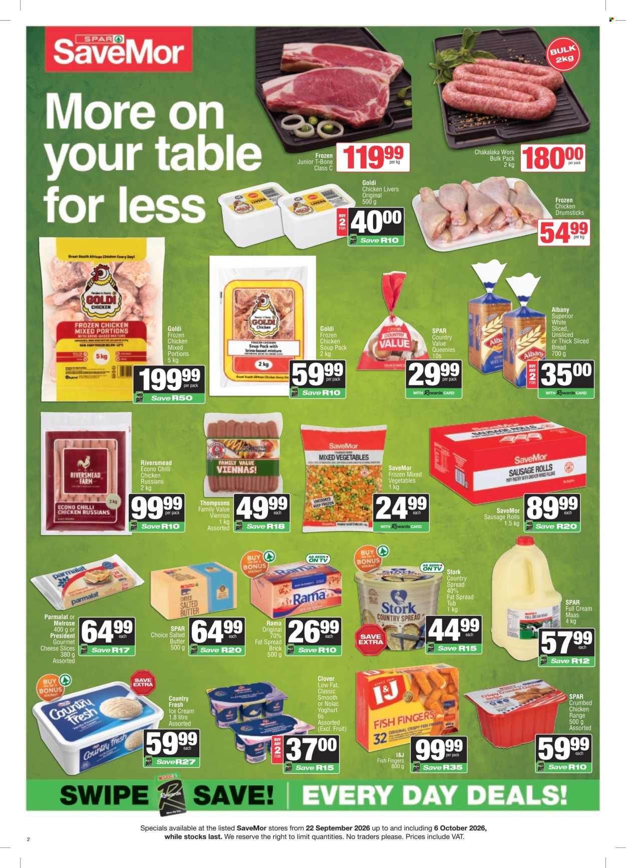 SPAR specials - 09.22.2026 - 10.06.2026. Page 2
