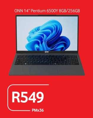 ONN 14” Pentium 6500Y 8GB/256GB