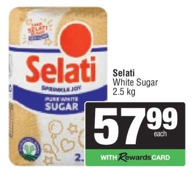 Selati White Sugar
