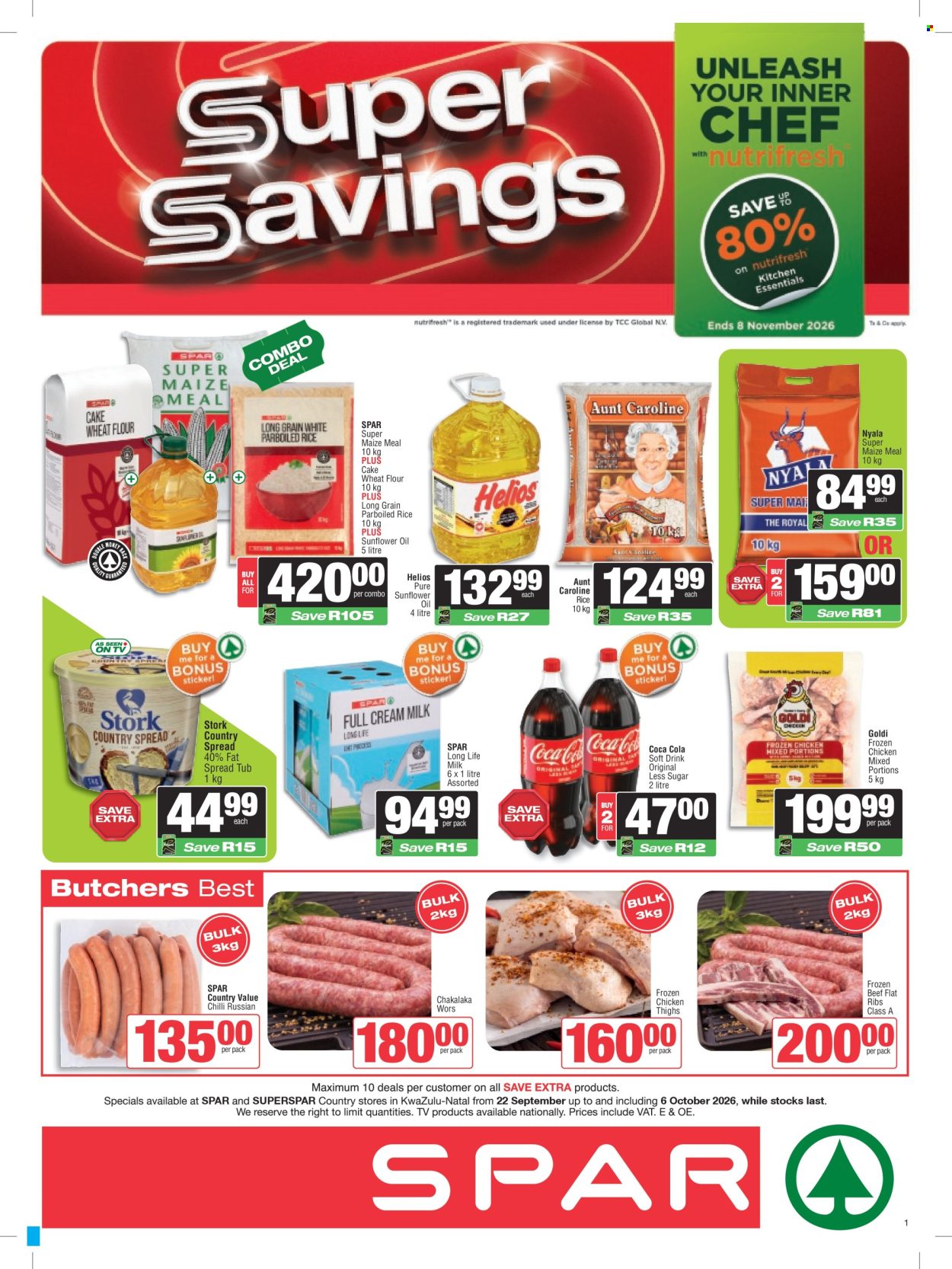 SPAR specials - 09.22.2026 - 10.06.2026. Page 1