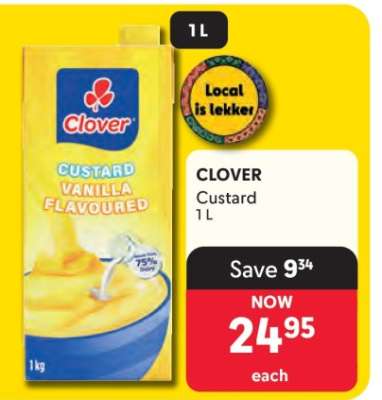 CLOVER Custard