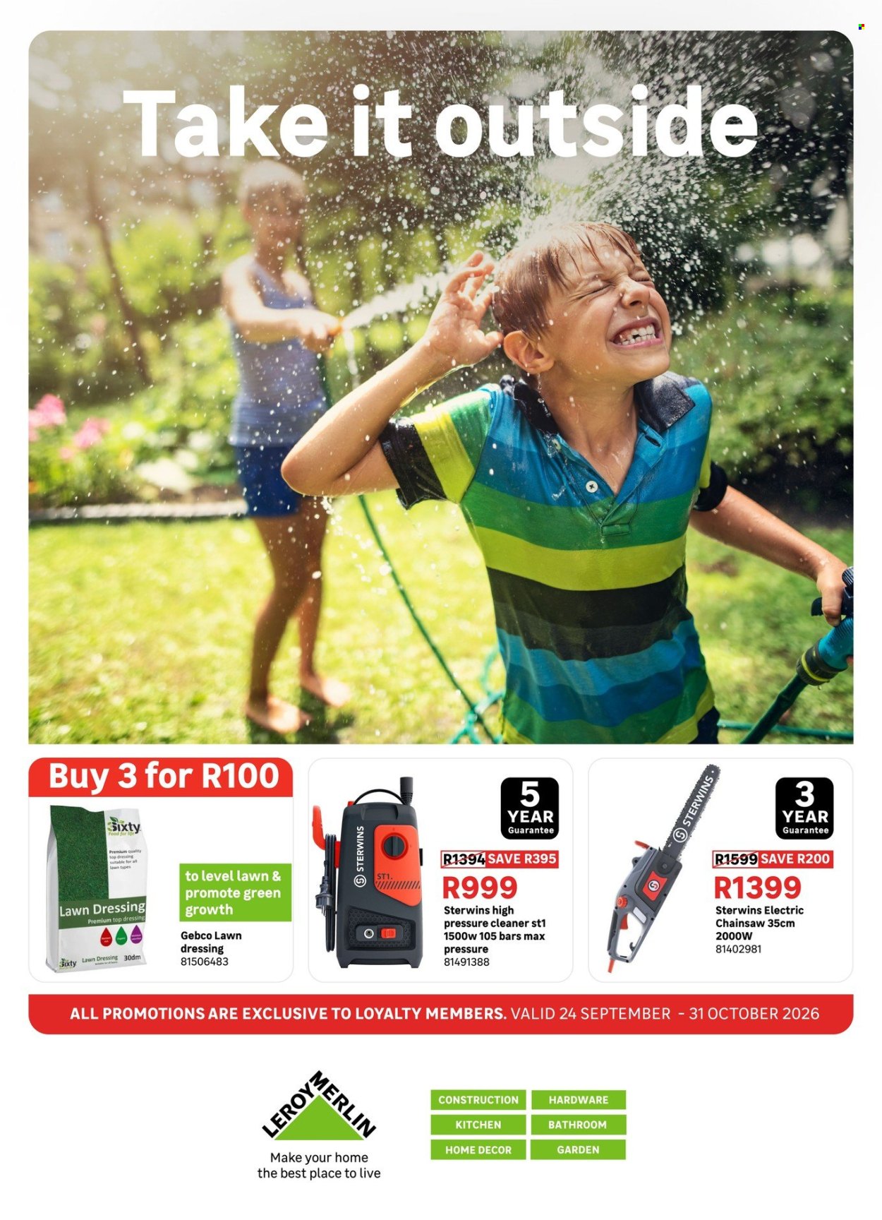 Leroy Merlin specials - 09.24.2026 - 10.31.2026. Page 1