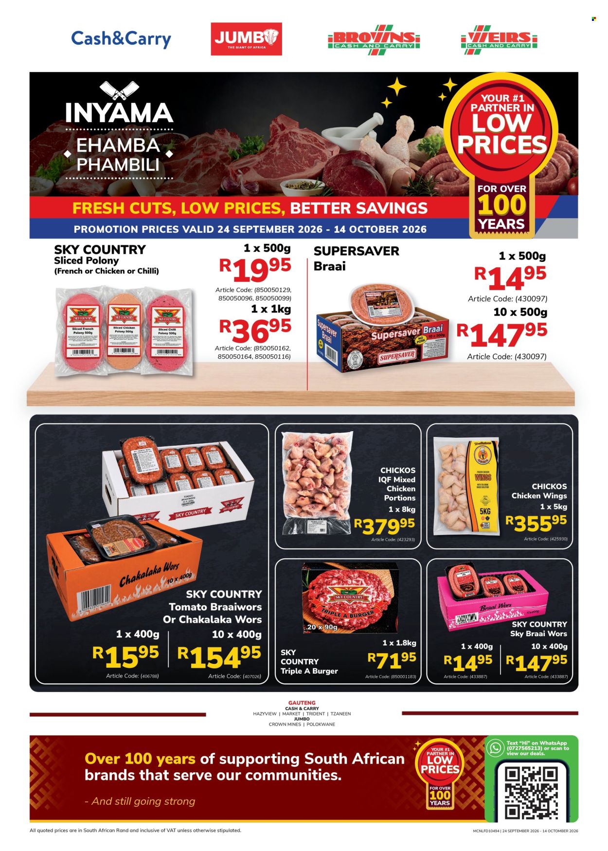 Jumbo Cash & Carry specials - 09.24.2026 - 10.14.2026. Page 1