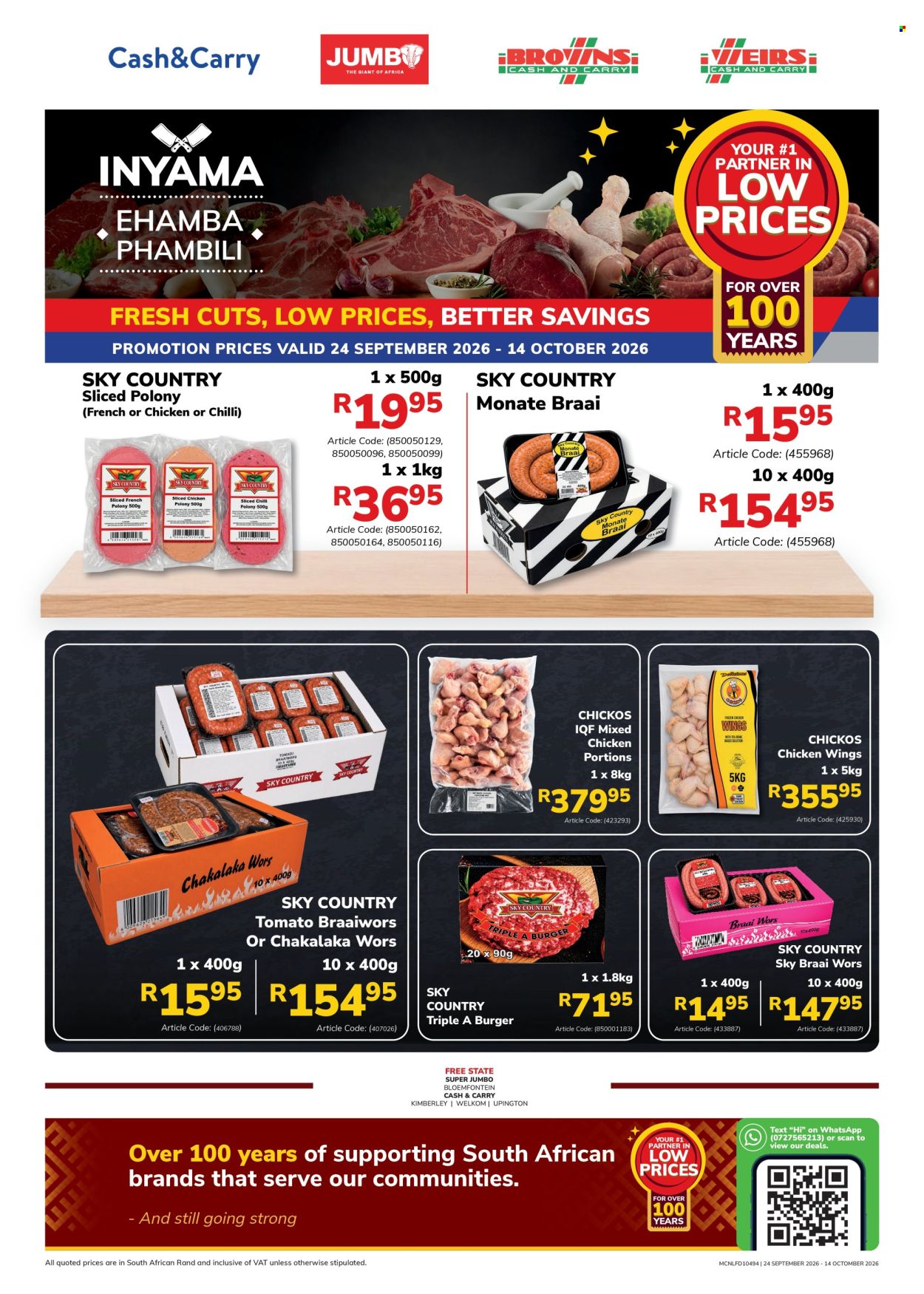 Jumbo Cash & Carry specials - 09.24.2026 - 10.14.2026. Page 1