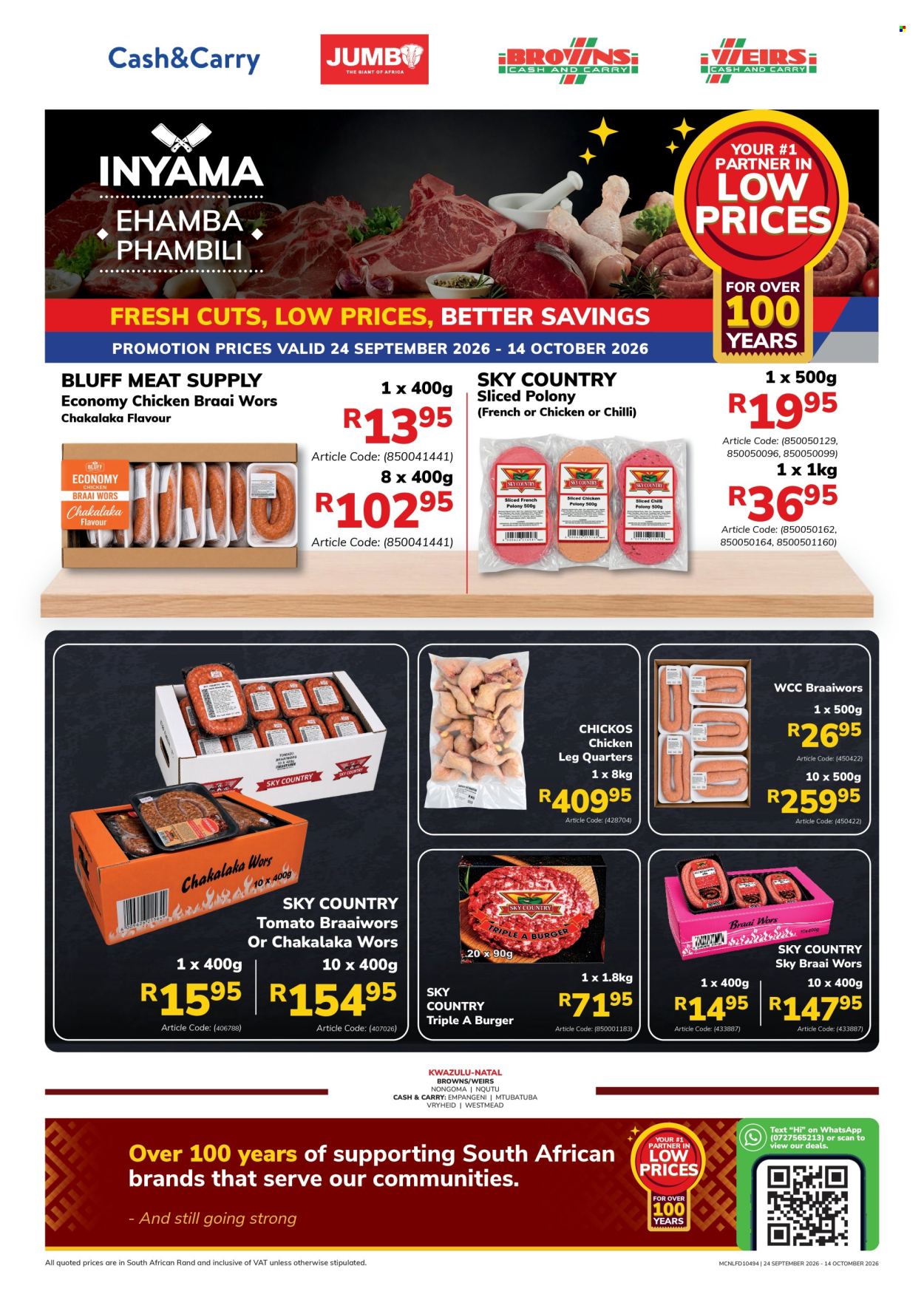Jumbo Cash & Carry specials - 09.24.2026 - 10.14.2026. Page 1