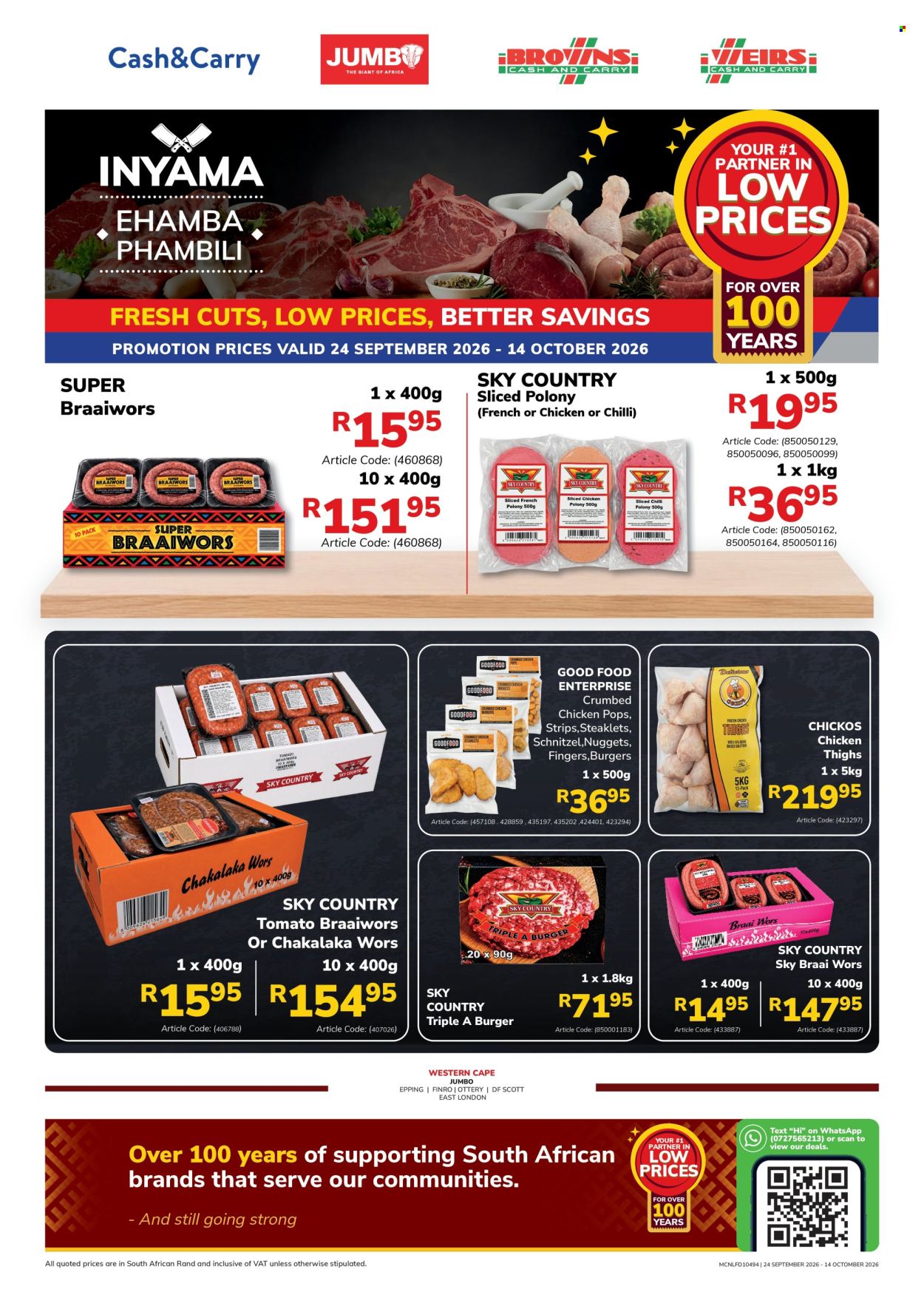 Jumbo Cash & Carry specials - 09.24.2026 - 10.14.2026. Page 1