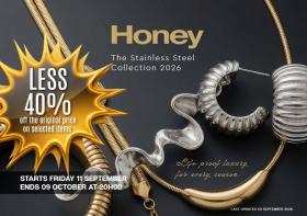 Honey - Stainless Steel Collection 2026