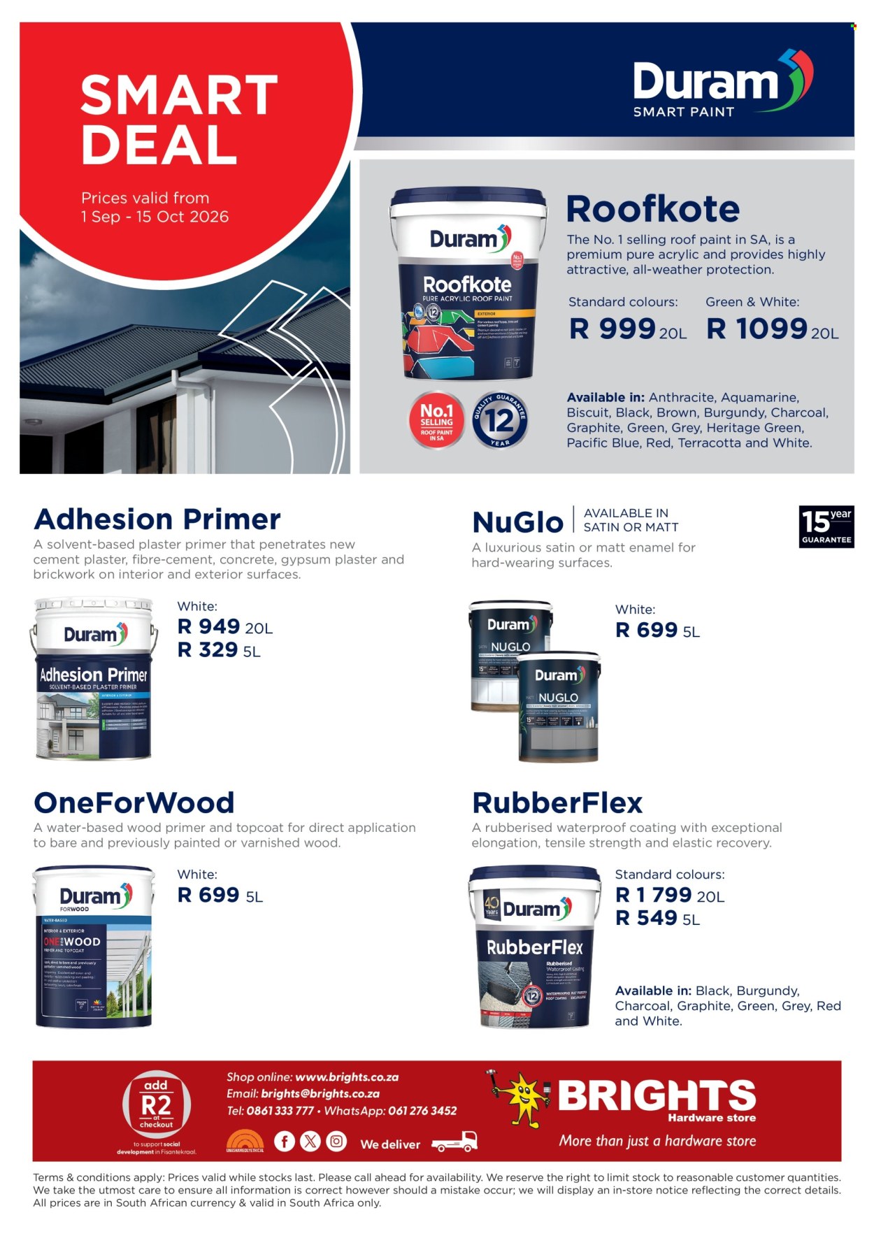 Brights Hardware specials - 09.01.2026 - 10.15.2026. Page 2