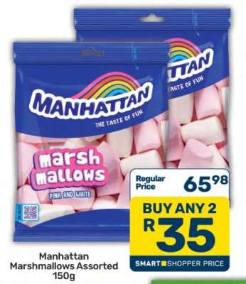 Manhattan Marshmallows Assorted 150g