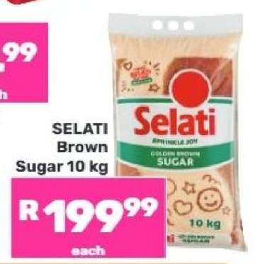 SELATI Brown Sugar 10 kg