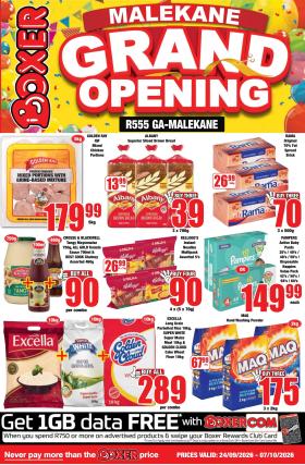 Boxer - Malekane Grand Opening