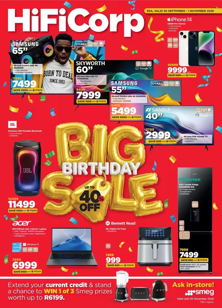 HiFi Corp specials - 09.30.2026 - 11.01.2026. Page 1