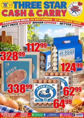 Three Star Cash and Carry
