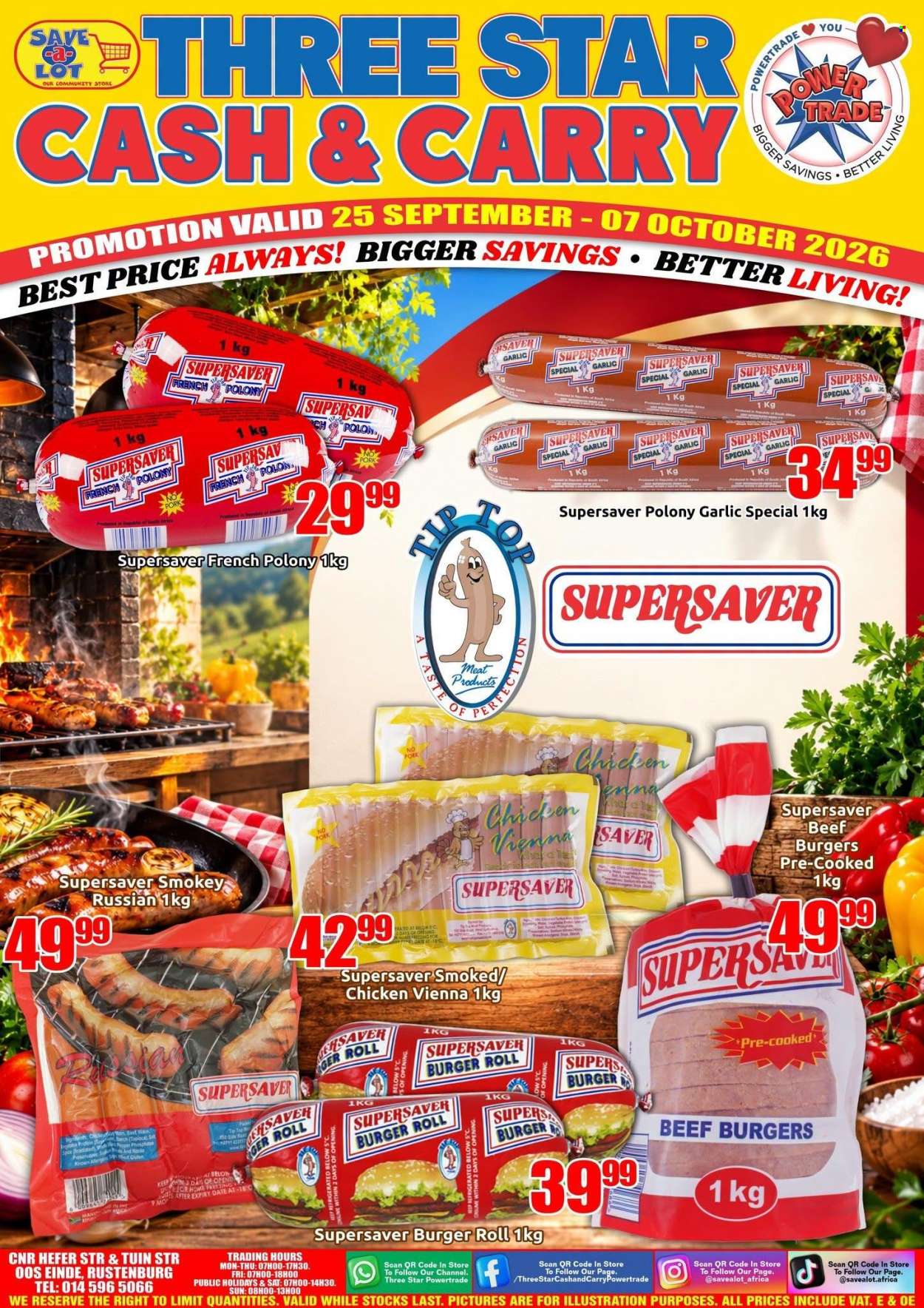Three Star Cash and Carry specials - 09.25.2026 - 10.07.2026. Page 9