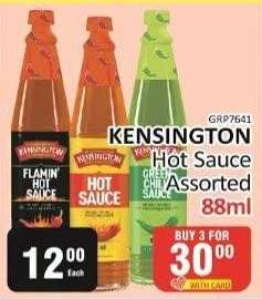 KENSINGTON Hot Sauce Assorted
