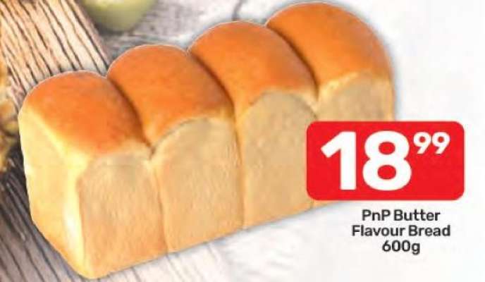PnP Butter Flavour Bread 600g