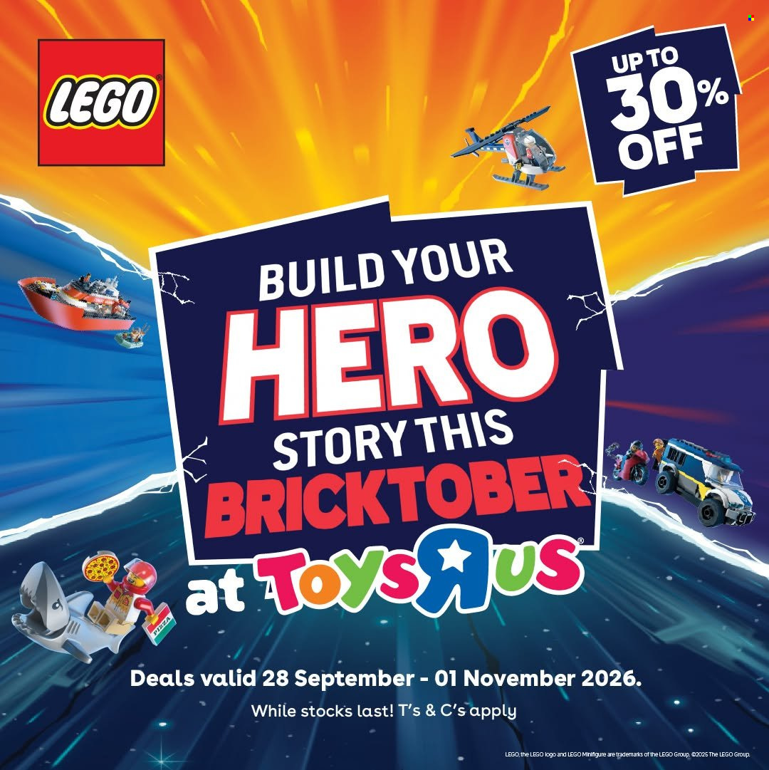 Toys R Us specials - 09.28.2026 - 11.01.2026. Page 1