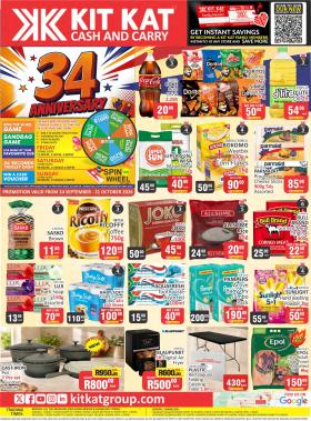 Kit Kat Cash & Carry - 34th Birthday Deals
